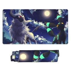 Absol Umbreon - Board Game Pokemon Playmat Games Mousepad Play Mat of TCG 226110 - Image 1