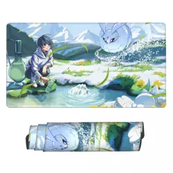 Frosmoth - Board Game Pokemon Playmat Games Mousepad Play Mat of TCG 225542 - Image 1