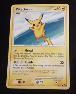 Pikachu 15/17 Pop Series 9 Pokemon TCG LP - Image 1