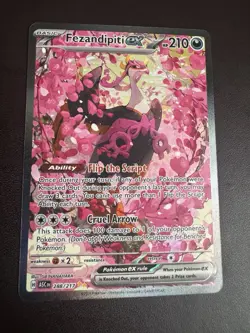 Pokemon TCG Fezandipiti EX SIR 288/217 Ascended Heroes NM Pack Fresh - Image 1