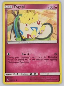 Togepi 136/214 Pokemon - Sun & Moon Unbroken Bonds MP - Image 1