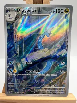 Pokemon TCG - S&V 151 - 181/165 Dragonair - Illustration Rare - NM/M - Image 1
