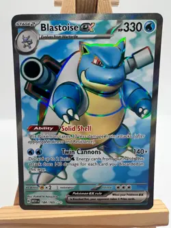 Pokemon TCG - S&V 151 - 184/165 Blastoise ex - Ultra Rare - NM/M - Image 1