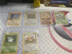 Pokemon TCG 1st Edition Jungle Butterfree, Cubone, Tauros, Rapidash Lot - Image 1