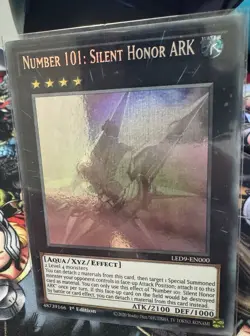 Yu-Gi-Oh! Number 101: Silent Honor Ark - Ghost Rare - 1st Edition - LED9-EN000 - Image 1