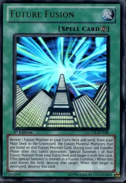 Future Fusion 1st Ed Ultra Rare LCGX-EN186 Yu-Gi-Oh! - Image 1