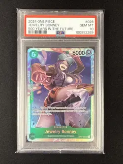 Jewelry Bonney OP07-026 - One Piece TCG 500 Years in the Future English - PSA 10 - Image 1