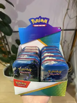 10x Pokemon TCG Ascended Heroes Mini Tins Sealed - With Display Case (Unsealed) - Image 2