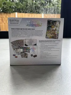 Pokemon Center Prismatic Evolutions ETB Elite Trainer Box Sealed - Image 4