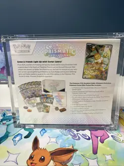 Pokemon Center Prismatic Evolutions ETB Elite Trainer Box Sealed - Image 4