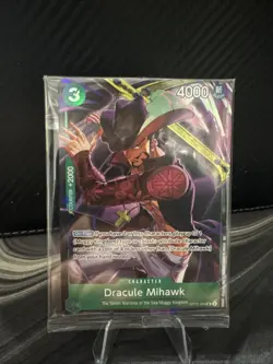 Dracule Mihawk (Illustration Box Vol.4) ST12-003 One Piece Promotion Cards Foil - Image 1