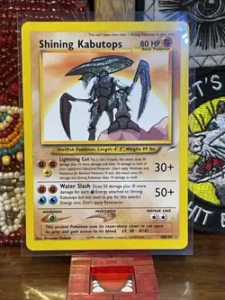 Neo Destiny Shining Kabutops Holo Rare Card 108/105 - Image 1