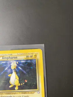 Ampharos 1/111 Holo Pokemon Card Neo Genesis Unlimited Edition Pokemon TCG - Image 4