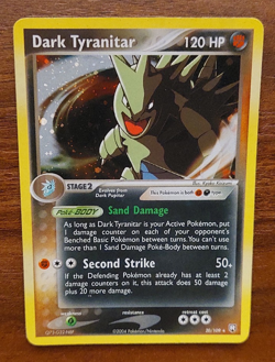 Dark Tyranitar 20/109 (Team Rocket Returns) Cosmos Holo Vintage Pokemon Card LP - Image 4