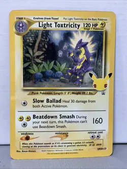 Light Toxtricity SWSH137 Jumbo Cards Regular - Image 1
