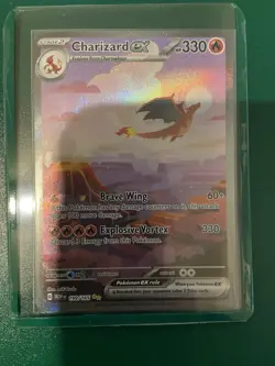 Charizard ex Pokemon Sv: Scarlet & Violet 151 199/165 Holo Special Illustration… - Image 1