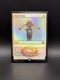 Orim's Chant R Modern Horizons 3 265 FOIL - Image 1