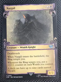 Nazgul Showcase Scroll Non-foil 0551 | LTR The Lord of the Rings | MTG - Image 1