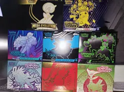 Lot of 8 Pokemon TCG Sealed Elite Trainer Boxes English - Image 1