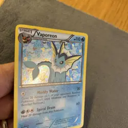 Vaporeon - Pokemon Promo Holo Black and White Promos BW89 NM - Image 5