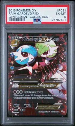 Pokemon M Gardevoir EX Full Art Holo RC31-32 Generations Radiant PSA 6 - Image 1