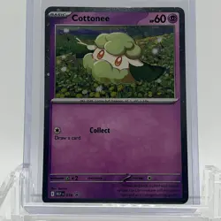 Pokemon TCG Phantasmal Flames Cottonee MEP 018 Whimsicott MEP 019 Promo NM - Image 2