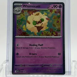 Pokemon TCG Phantasmal Flames Cottonee MEP 018 Whimsicott MEP 019 Promo NM - Image 4