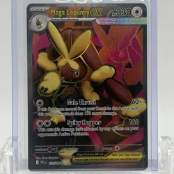 Pokemon TCG Phantasmal Flames Mega Lopunny ex #115/094 Full Art NM - Image 1
