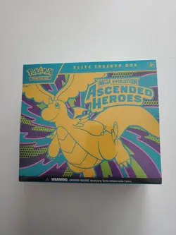 Pokemon TCG Mega Evolution Ascended Heroes ETB Elite Trainer Box Factory Sealed - Image 1