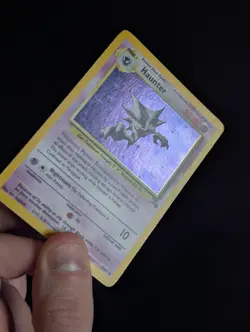 Pokemon Haunter WOTC Card Fossil Set Holo Rare 6/62 NM-LP Condition - Image 4