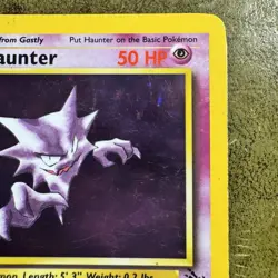 Pokemon TCG Haunter 6/62 Fossil Holo Card LP Condition - Image 5