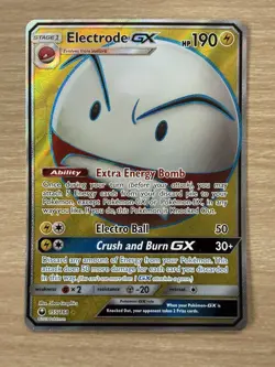 Pokemon Card Electrode GX 155/168 Celestial Storm Full Art Ultra Rare - NM/M - Image 1