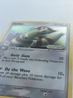 Pokemon Card - Furret Legend Maker 33/92 Holo Stamped 2006 Pokemon TCG - Image 2