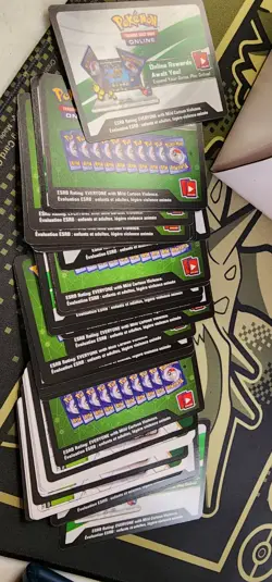 Pokemon TCG Online Code Cards Bulk Lot- 500+ Unused - MIXED SETS S/M, SwSh, S/V - Image 3