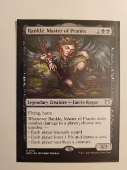 Magic MtG - Rankle, Master of Pranks - NM - Image 1