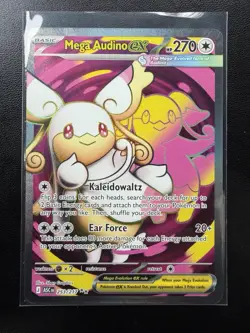 Pokemon 2026 Ascended Heros Mega Audino EX#253/217 Ultra Rare NM - Image 1