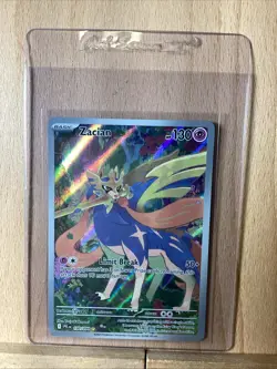 Zacian 100/094 Full Art Illustration Rare – Pokemon TCG PFL EN 2025 – NM🔥 - Image 1
