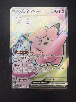 Lillies Clefairy Ex 173/159 | Journey Together | Pokemon Card | Pack Fresh - Image 1