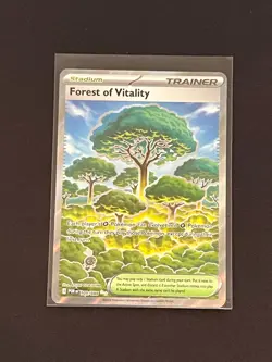 Forest of Vitality 109/088 - Full Art Ultra Rare - Pokemon TCG: Perfect Order NM - Image 1