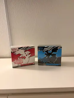 Pokemon Black Bolt and White Flare Elite Trainer Box ETB Set of 2 FACTORY SEALED - Image 1