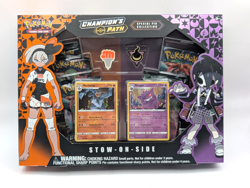 Pokemon TCG Champion's Path Stow-on-side Special Pin Collection Box - Small Dent - Image 1