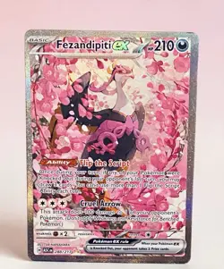 Pokemon Fezandipity Ex #288/217 SIR: Ascended Heroes (Read Description) 🔥 - Image 1