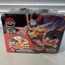 Pokemon TCG - Charizard Collectors Chest Lunchbox Tin BRAND NEW / SEALED - Image 1