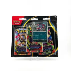 Pokemon Phantasmal Flames - Three Pack Blister - Weavile Promo - Factory Sealed - Image 1
