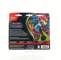 Pokemon Phantasmal Flames - Three Pack Blister - Weavile Promo - Factory Sealed - Image 2