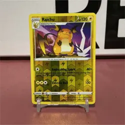 Pokemon TCG Raichu Silver Tempest 050/195 Reverse Holo Stage 1 120 HP Uncommon … - Image 1
