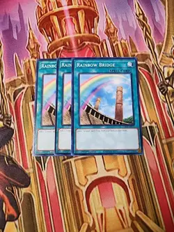 3X Rainbow Bridge - SDCB-EN019 - Common - 1st Edition NM Yugioh - Image 1