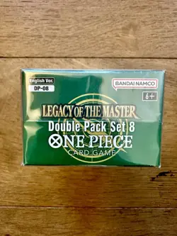 LOT OF 2 One Piece Double Pack Set Vol. 8 Legacy of the Master - Factory Sealed - Image 3