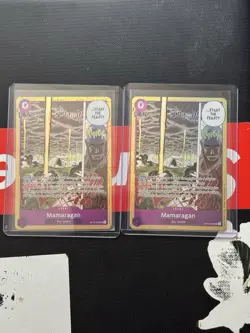 One Piece TCG Mamaragan OP15-078 SR EVENT Adventure on Kami’s Island x2 Foil - Image 1