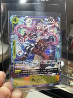 One Piece TCG Card Perona Alt Art OP14-111 R THE AZURE SEA'S SEVEN English NM! - Image 1